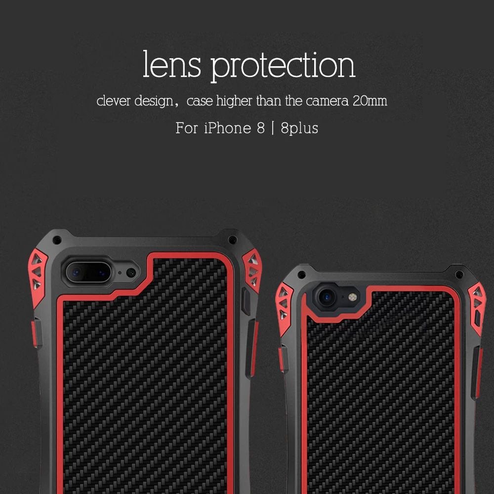 Amira R-just мощный противоударный грязеотталкивающий металлический чехол для iPhone