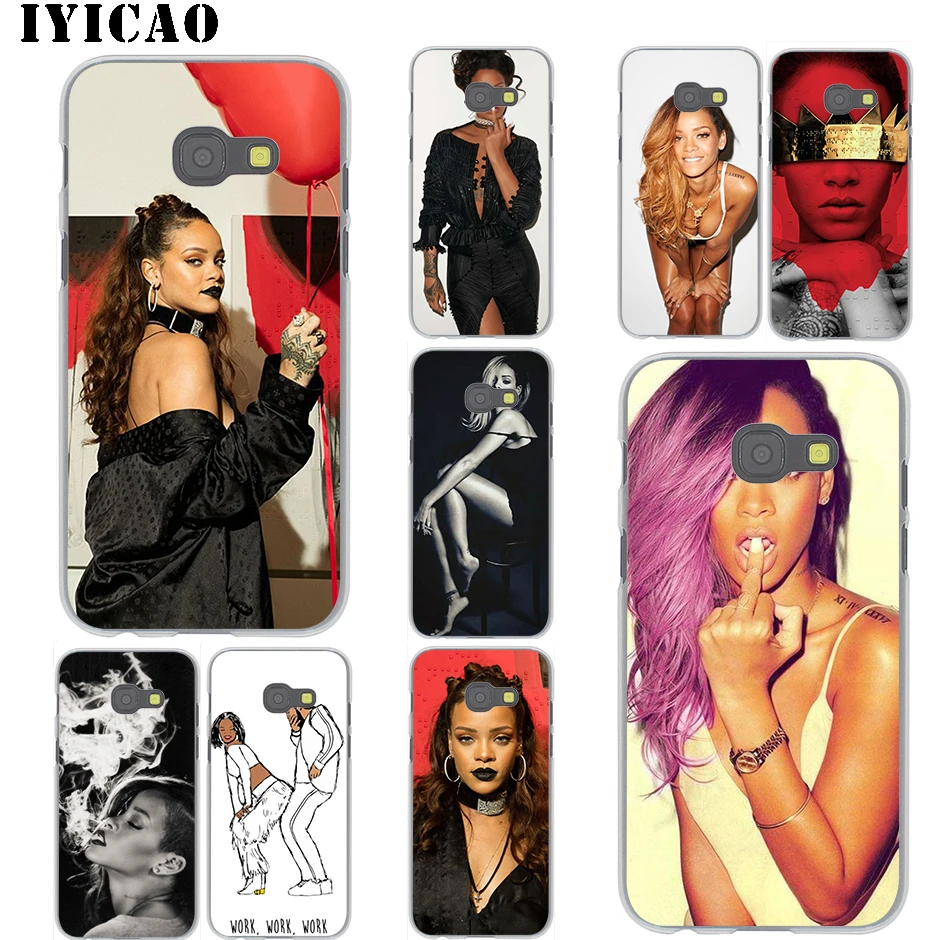 Чехол Beyonce Rihanna для Samsung Galaxy A3 A5 A6 A7 A8 Plus 2018 A9 A10 A30 A40 A50 A70 M10 M20 M30 A10S A20S A30S A40S