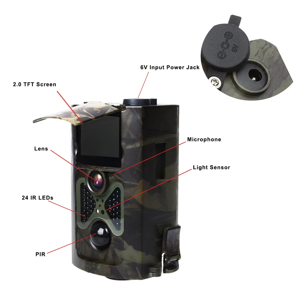 SUNTEKCAM HC-550A камера для охоты, камера для наблюдения за дикой природой, ИК камера ночного видения, игровая камера, инфракрасная, 1080 P, 16 МП, фото, видео ловушка