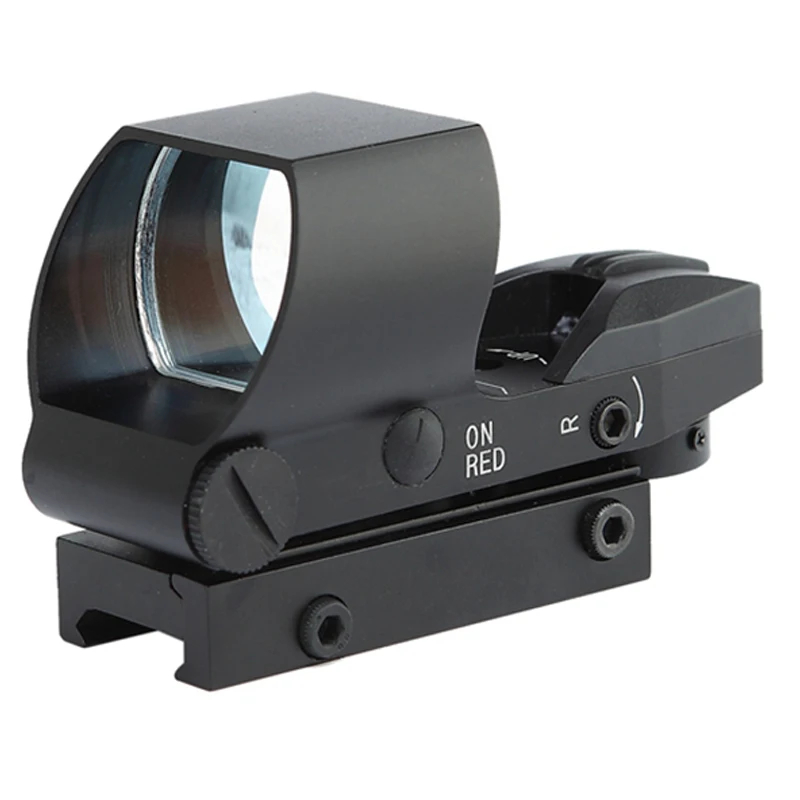 Askco 20 мм Rail Red Dot Scope оптический прицел тактический Красный Зеленый 4 Сетка точка рефлекс оптика зрение область голограф для охоты