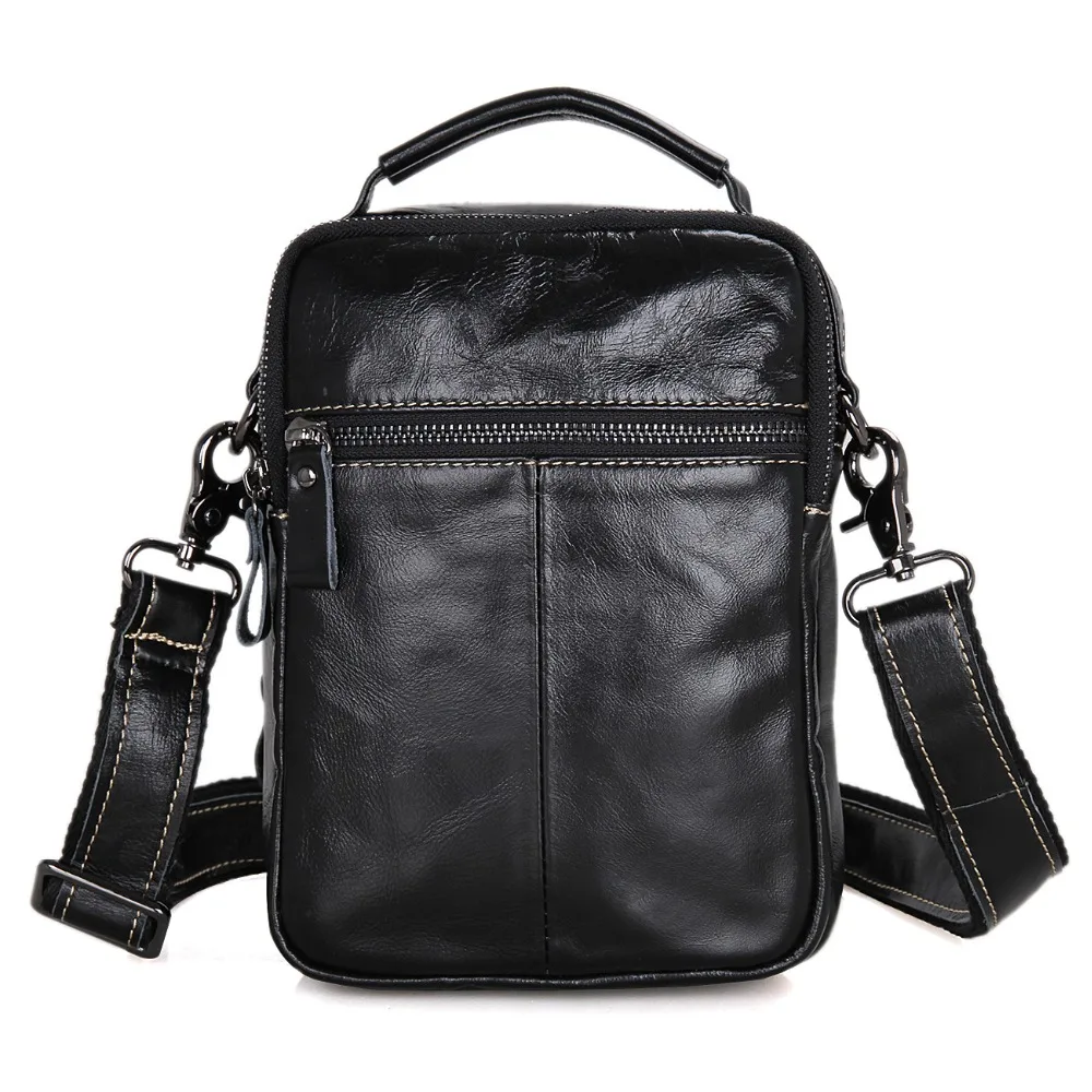 J.M.D High Quality Vintage Real Leather Men Messenger Bags Shoulder Bag For Boy 1010A | Багаж и сумки