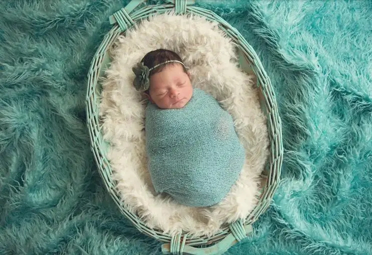 Одеяло из искусственного меха корзина для фотографии Реквизит фотосъемки