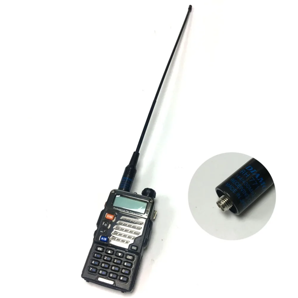 10 шт. для Diamond RH771 SMA-Женская антенна Двухдиапазонная 144/430 МГц двухсторонняя