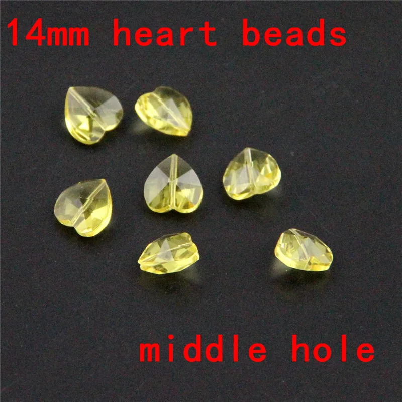 Новое поступление! Хрустальная люстра с топазом одним отверстием 14 мм 100 шт./лот