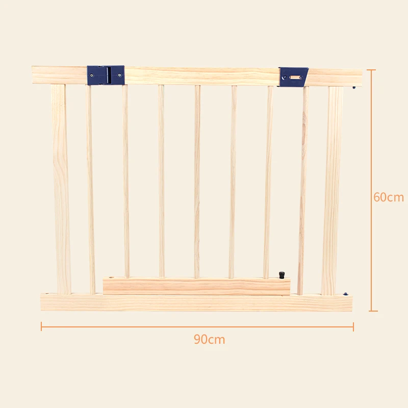 90cm gate 0-36 месяцев Многофункциональный забор для детских игр из цельного дерева, детские манежи для помещений и улицы, забор для безопасной игры для малышей, игровой домик, игровой забор - Цвет: 90cm gate