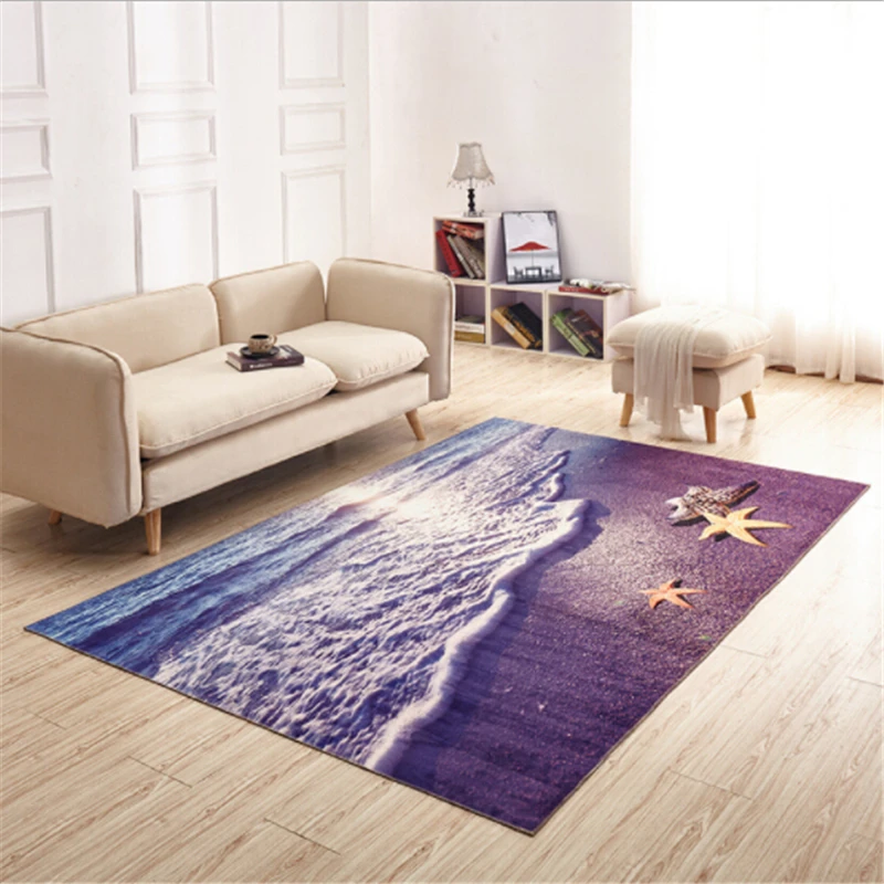 3D принт мягкие большие красивые ковры для гостиной спальни ковер дома коврики