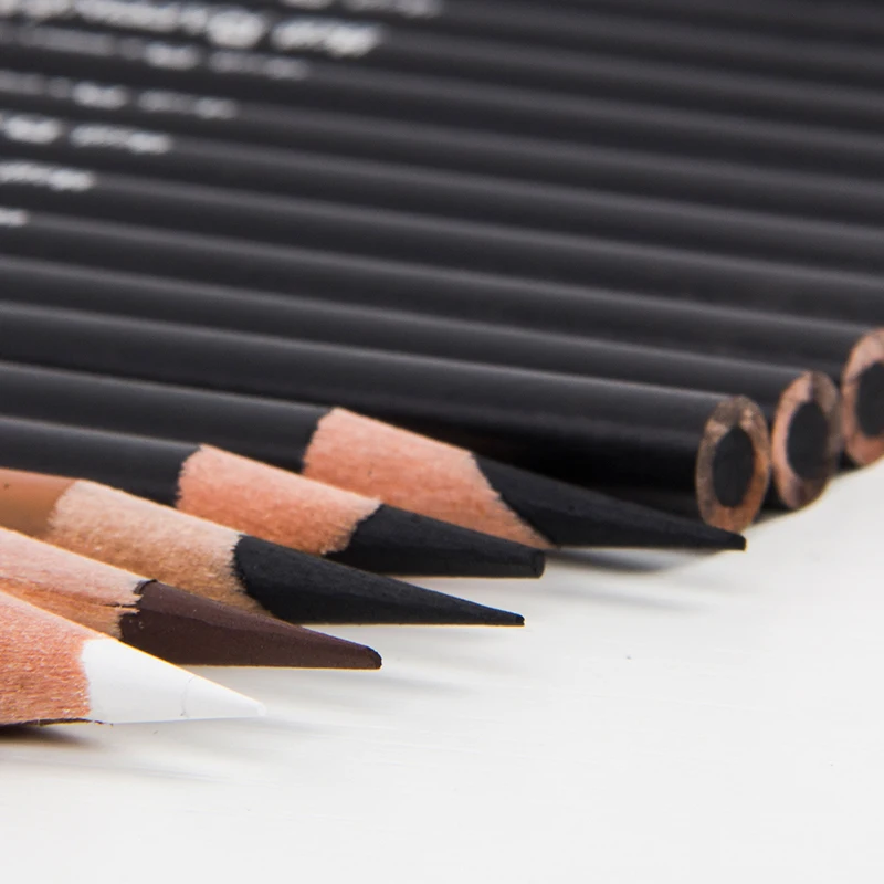 Marco charcoal highlight pen sketch pencil art student beginner hand-painted special soft medium hard black carbon supplies |