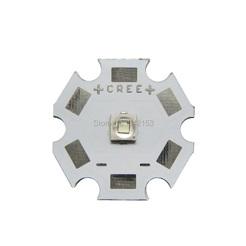 3 Вт Cree XPE2 XP E2 светодиодная эмиттерная лампа красный нм зеленый синий супер яркий