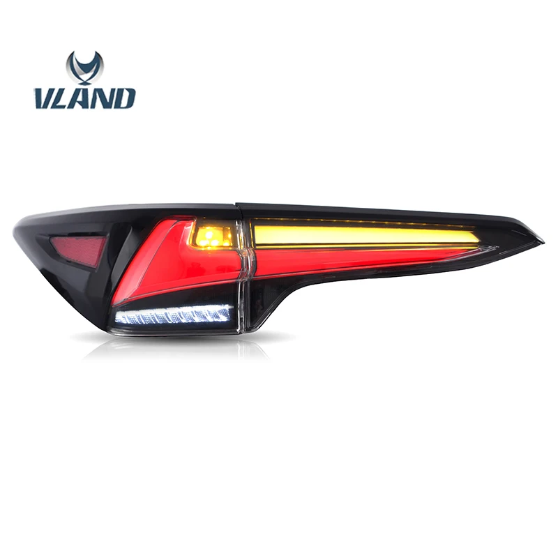 

Vland Factory Car Accessories Tail Lamp for Toyota Fortuner 2017-up LED Tail Light with Full Led and Sequential Indicator