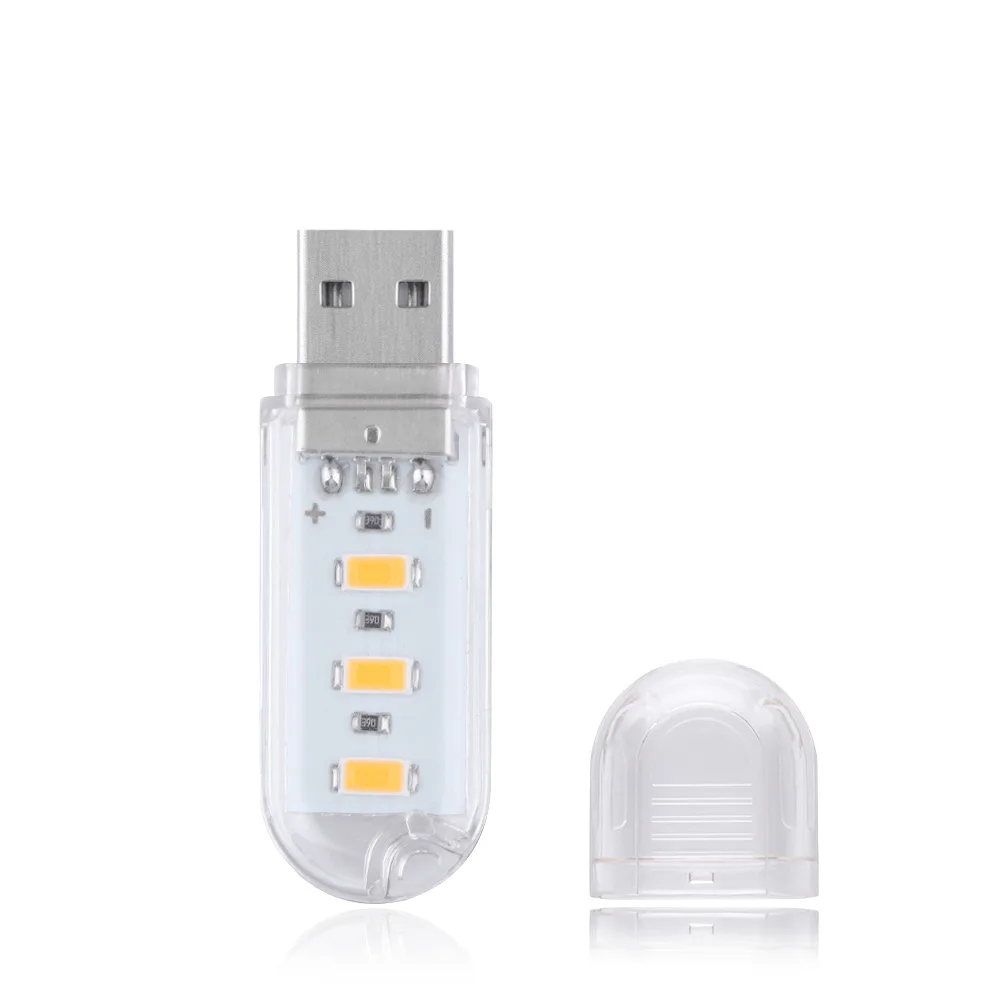 Портативный мини usb светящийся свет DC 5V лампы для книг портативный внешний