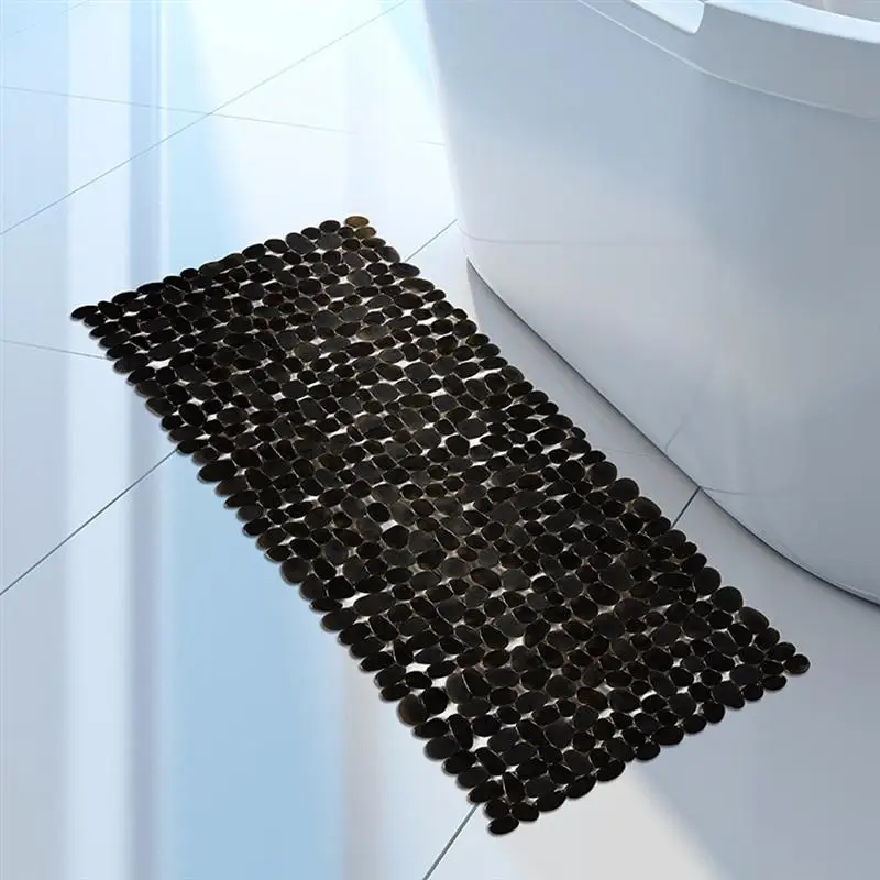 1 шт. коврик для ванной Антибактериальный Быстросохнущий в форме гальки душа