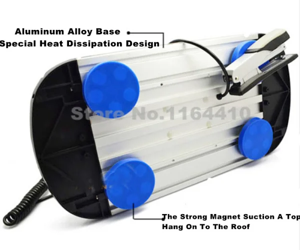 Многоцветный 336 светодиодный аварийный маячок для крыши автомобиля стробоскоп