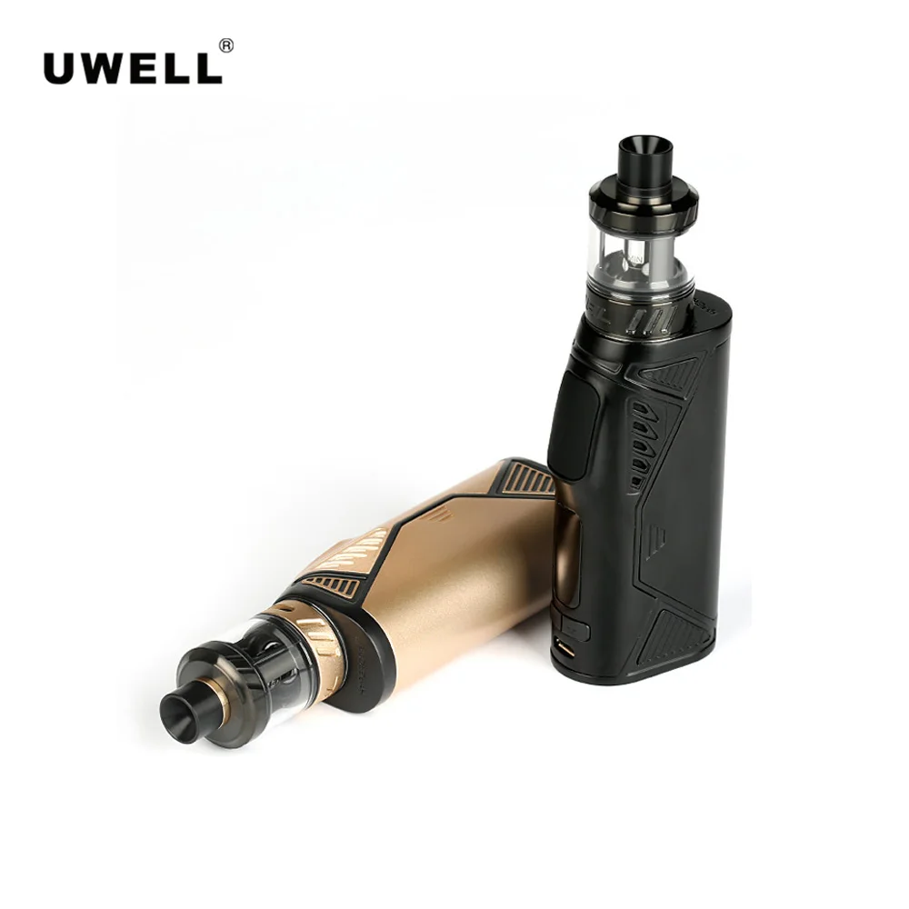 Оригинальный комплект Uwell Hypercar с 80 Вт Mod No 18650 батарея 1.8ohm nichримская катушка 2 мл