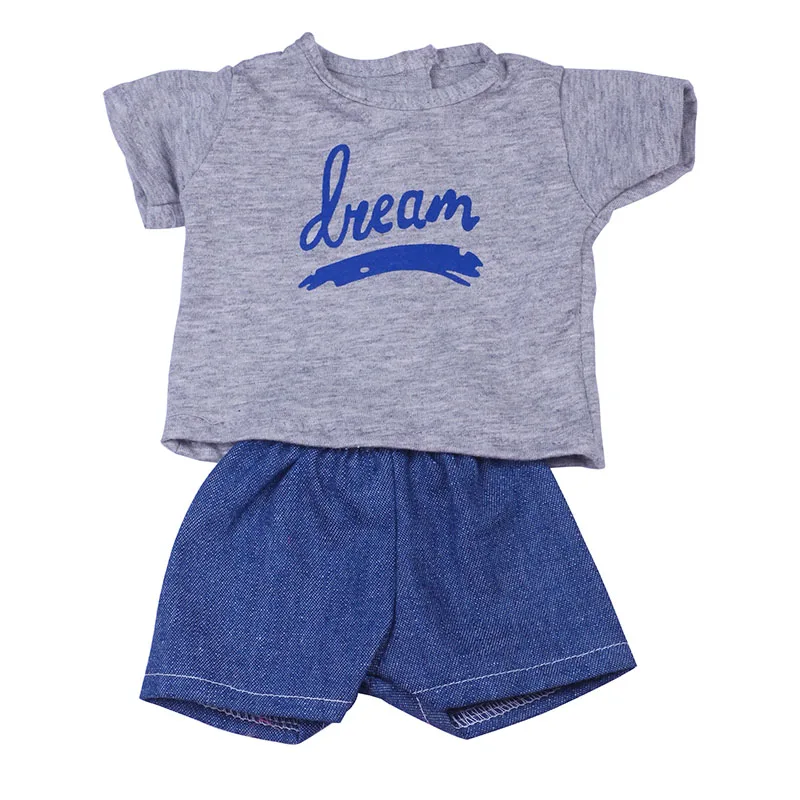 LUCKDOLL стильная пижама и одежда для сна подходит 18 дюймовых американских кукол 43 см