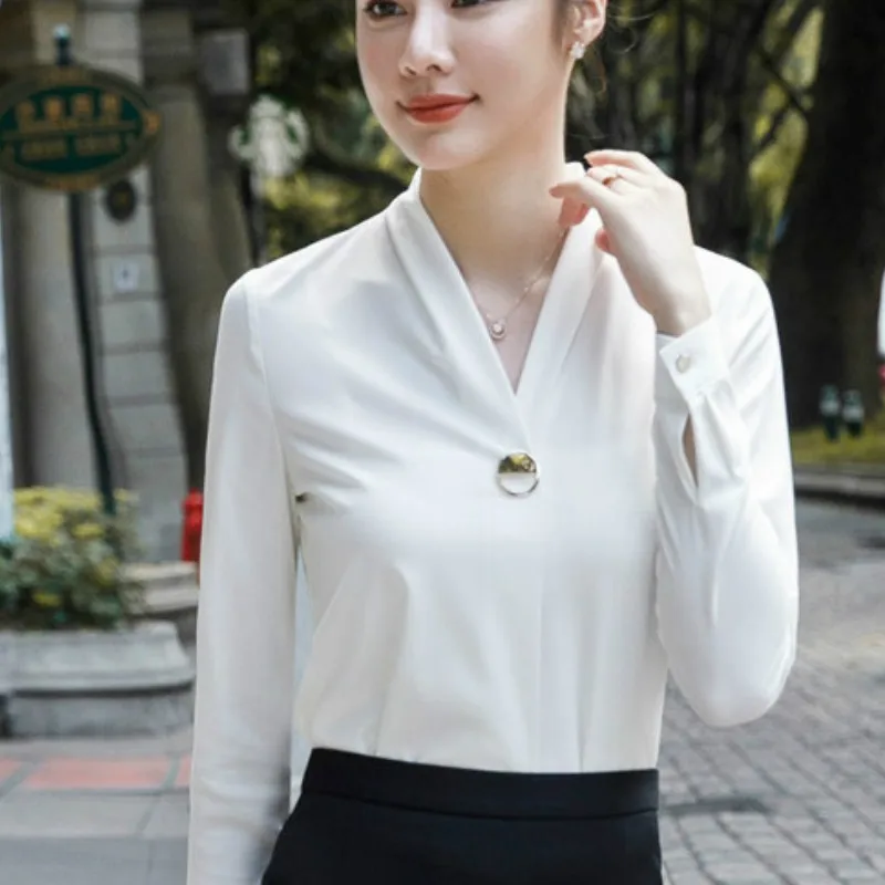 White Shirt Костюм женский брючный костюм женский костюмы женские женский костюм Модный женский костюм Офисная Женская рабочая форма деловые строгие брюки костюмы черный блейзер брюки комплект повседневная куртка брюки плюс размер - Цвет: White Shirt