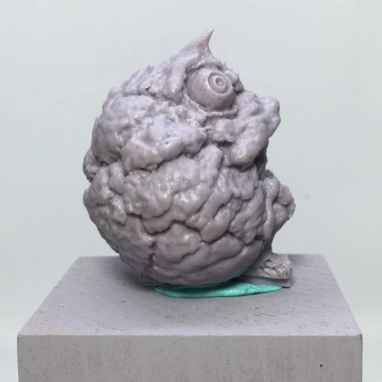 Япония WF 2016 Зимняя гримаса рогатая лягушка смоляная модель GK тема научной