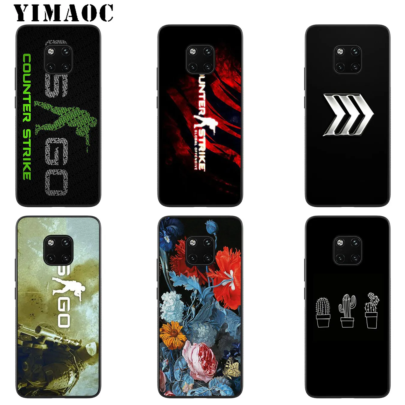 YIMAOC Counter Strike cs go Мягкий силиконовый чехол для телефона Huawei Mate 30 20 10 Pro Lite Nova 5I 5t 5 3i 3