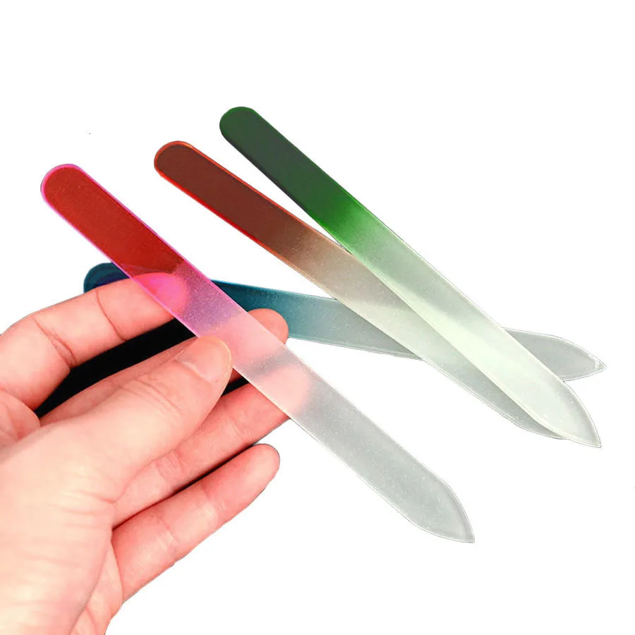 Пилка для ногтей набор полировки 3 шт.|glass nail file|nail sandingnail file buffer |