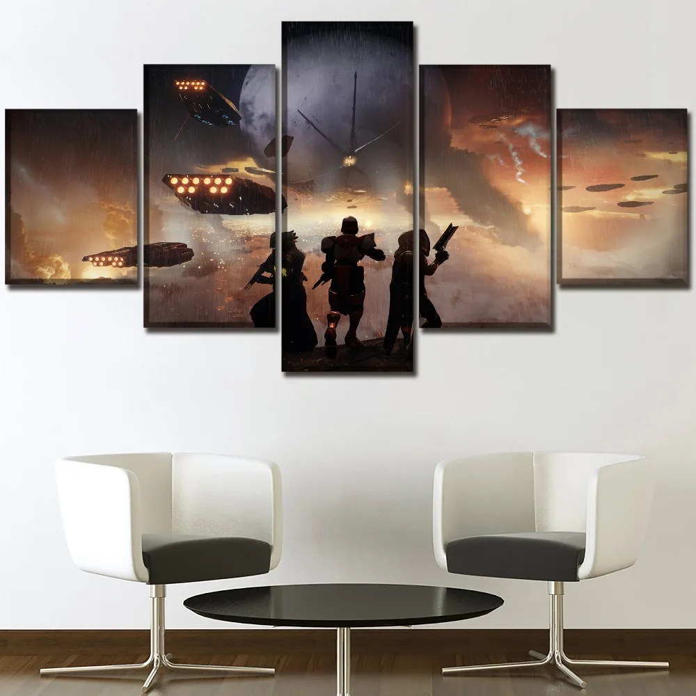 Холст домашний Декор стены искусства рамки Высокое разрешение печати, Постер 5 шт. игра Play deuty 2 картина для гостиной Декор Модульная картина