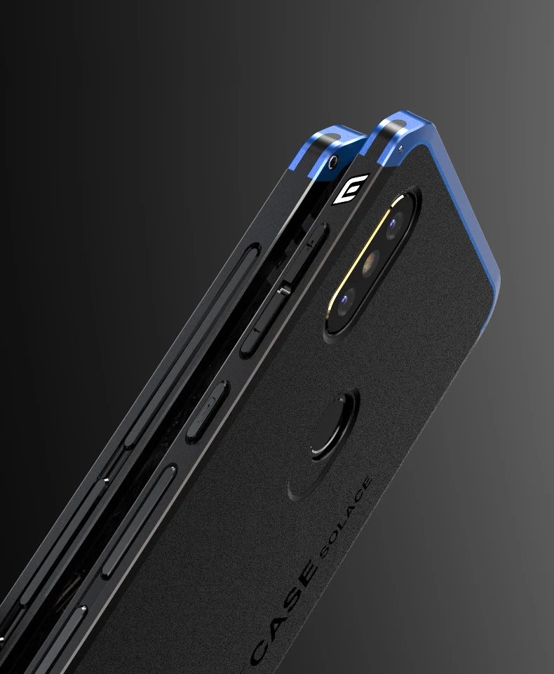Алюминиевый металлический чехол-бампер для телефона для Xiaomi mi Mix 2 S чехол 360 Полный Гибридный Броня Матовый PC задняя крышка mi X 2 чехол противоударный