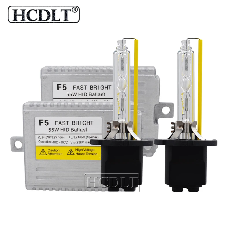 HCDLT AC 55 Вт F5 1 секунда Быстрый старт балласт ксеноновый комплект преобразования