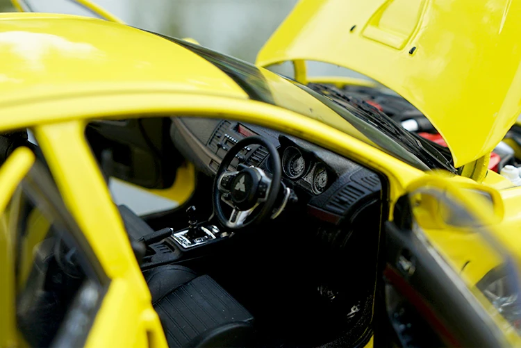 1:18 оригинальная модель автомобиля MITSUBISHI LANCER EVO 10 X из литого металла сплава