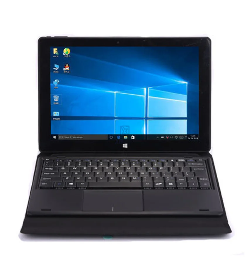 Китай Windows 10 домашний планшетный ПК 10,1 двойная ОС Android Intel четырехъядерный Z8350 4 Гб ram 64 Гб rom 10," ультра тонкий Keyboad чехол