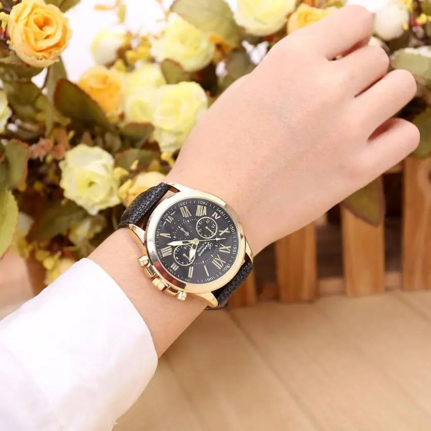 

2018 Women Fashion Luxury watch Leather Bracelet Watch Ladies Quartz Watch Casual Women Wrist Watch Relogio Feminino #D
