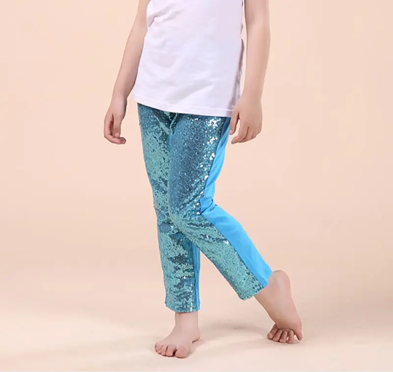 Леггинсы демисезонные/зимние однотонные с блестками ярко розовые черные белые