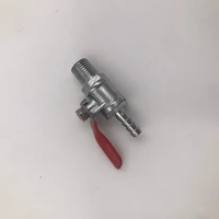 mini shutoff valve with check 14 barb homebrew co2 regulator part brewer valve