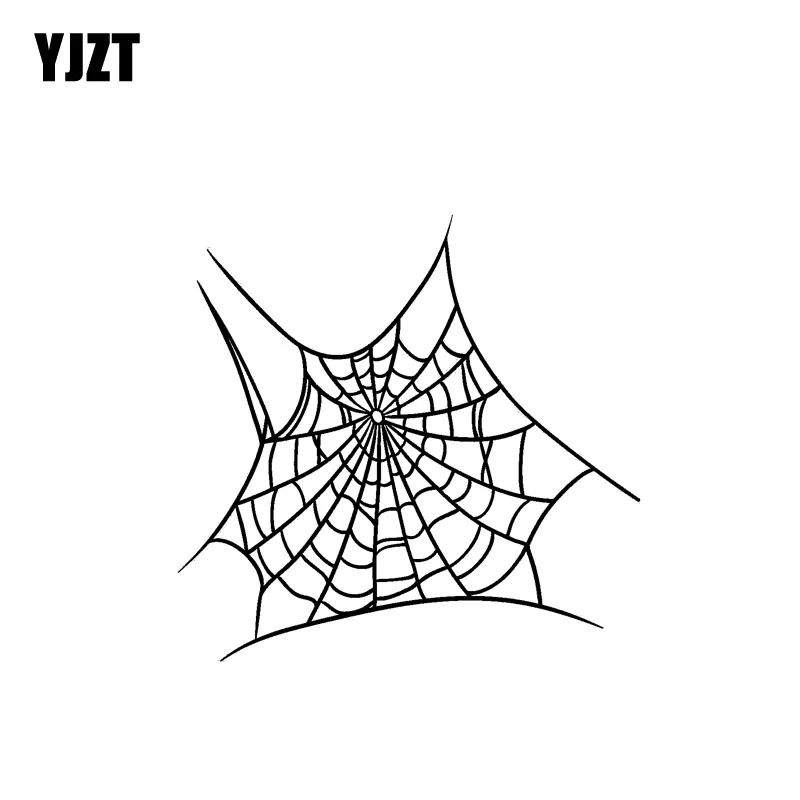 YJZT 15 см * 14 5 Ослепительная Cobweb Tarantula Nifty крутая виниловая наклейка автомобильная