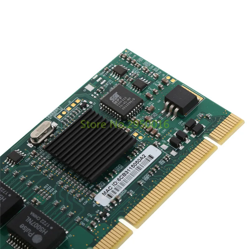 Сетевая карта Gigabit Dual PCI RJ45 Ethernet Lan 10/100/1000 Мбит/с для Intel 82546 высокое качество C26|network