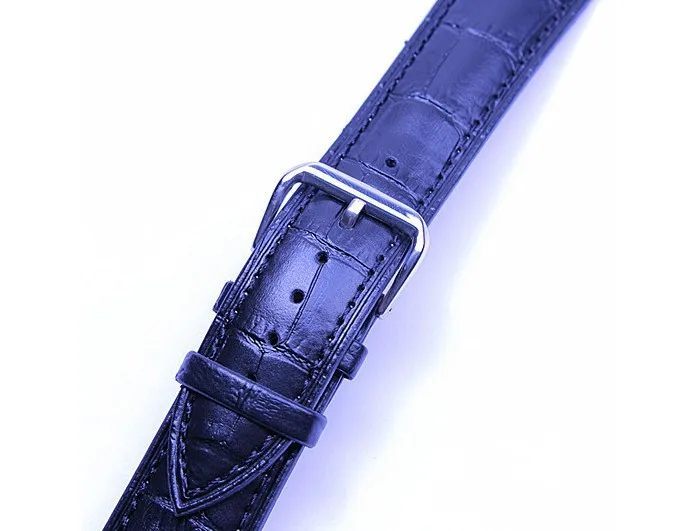 

1pcs High quality 22MM Genuine leather Watch band watch strap black color and coffee color - 3138