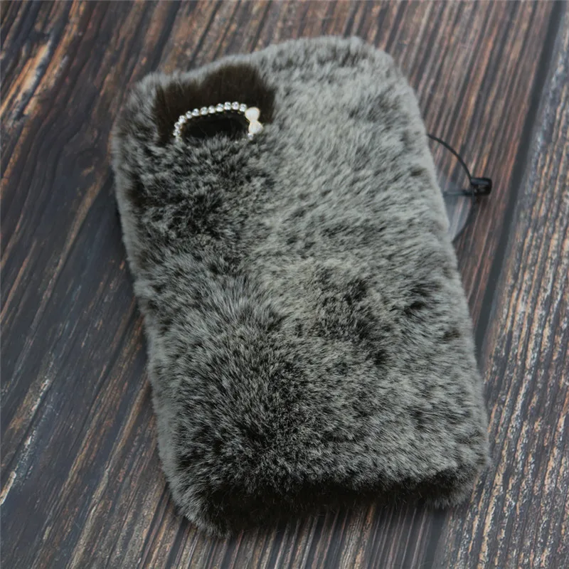 Rabbit Warm fur hair Phone Case For Xiaomi redmi k20 pro 6a 5a 4 prime note 2 3 7 MI Mix 2s max Pocophone F1 6 5c covers |