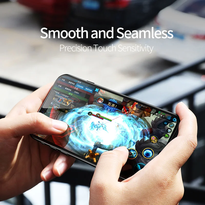 MSVII защита экрана закаленное стекло для iPhone X 10 5D полное покрытие iPhone10 мягкий