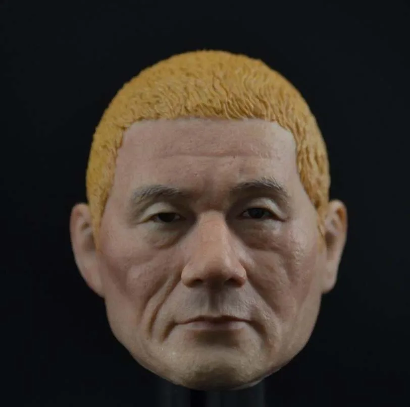 Brand New 1/6 Масштаб Глава Sculpt Японии Директор Китано Такеши Лепить Аксессуары для 12