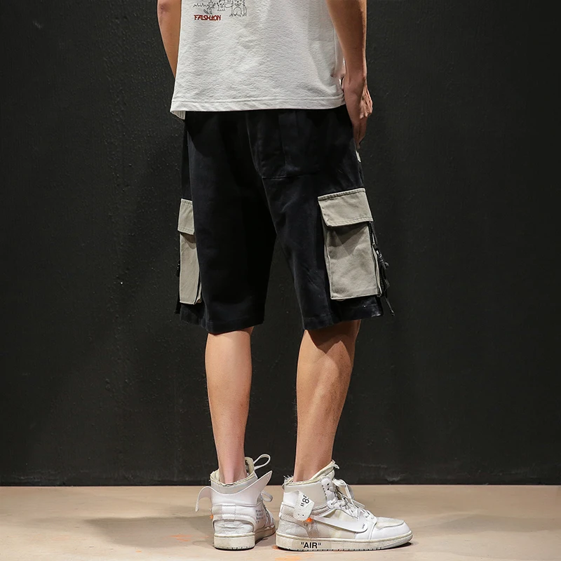 Modis мужские шорты Карго летние хлопковые повседневные до колена Короткие штаны