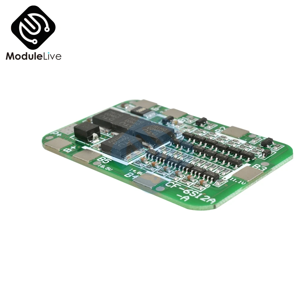 6S 15A 24V PCB BMS Защитная плата для 6 упаковок 18650 литий ионная литиевая батарея