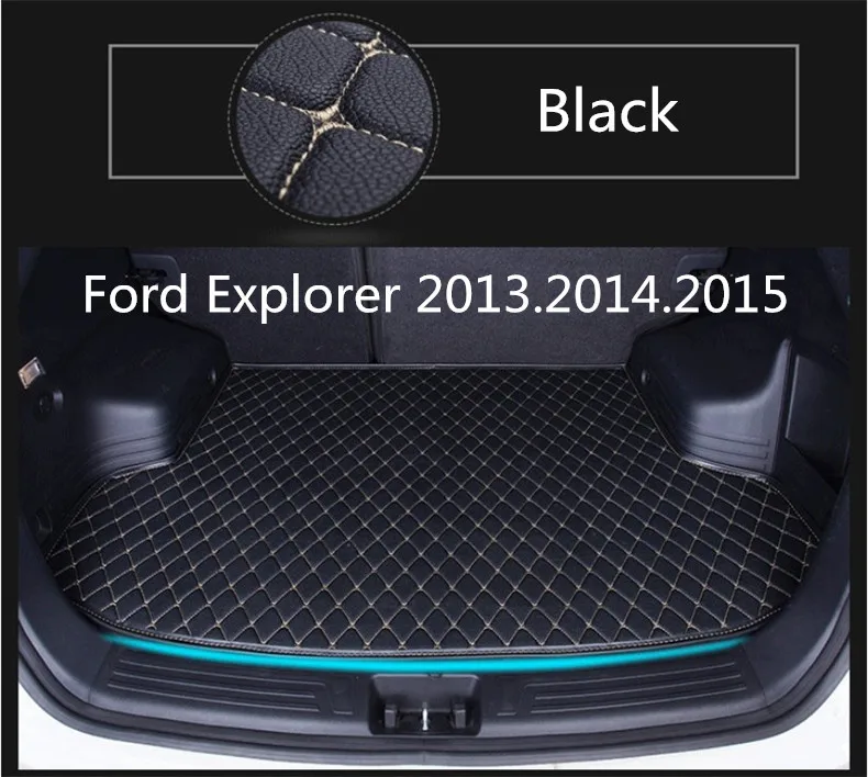Автомобильные коврики для багажника Ford Explorer 2013 2014 2015 автомобильные ботинок