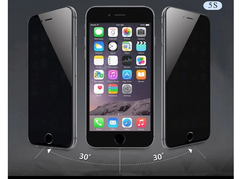 Защита для экрана от подглядывания защита из закаленного стекла Apple Iphone 5 5C SE 5S 6 7 8