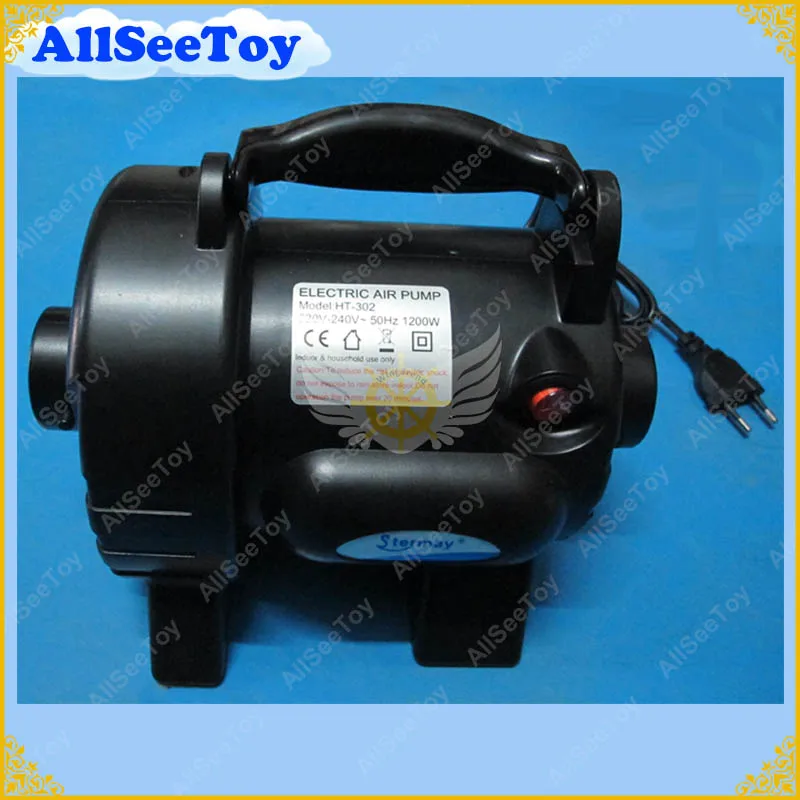 Бесплатная доставка надувной воздушный насос 1200 Вт для надувного бассейна