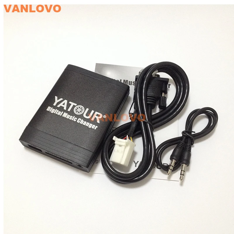 Цифровой музыкальный переходник YATOUR USB SD Aux in MP3 интерфейс для TOYOTA Corolla Verso AR10 /