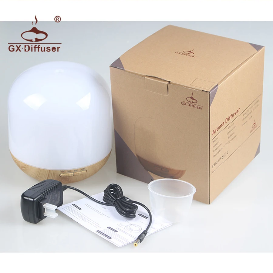 GX. Diffuser Aroma Light Wood 300 мл новейшая модель Электрический увлажнитель диффузор