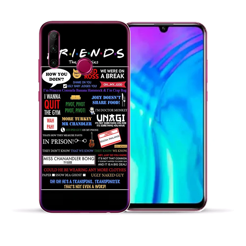 Мягкий силиконовый чехол из ТПУ для Huawei Honor 20 Lite Pro 10i Nova 5 P20 2019 | Мобильные телефоны