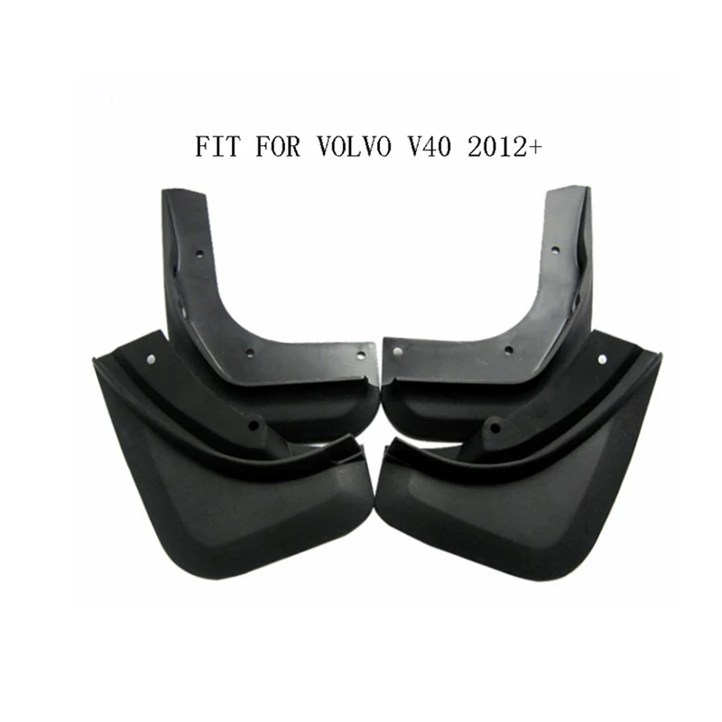 Fit For VOLVO V40 Hatchback 2013-2017 2014 2015 2016 Set Molded Car Mud Flaps Mudflaps Splash Guards Flap Mudguards Fender | Автомобили и