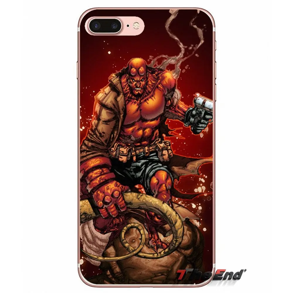Silicone Phone Covers american Comics hellboy For Huawei G7 G8 P7 P8 P9 Lite Honor 4C 5X 5C 6X Mate 7 8 9 Y3 Y5 Y6 II 2 Pro 2017 | Мобильные