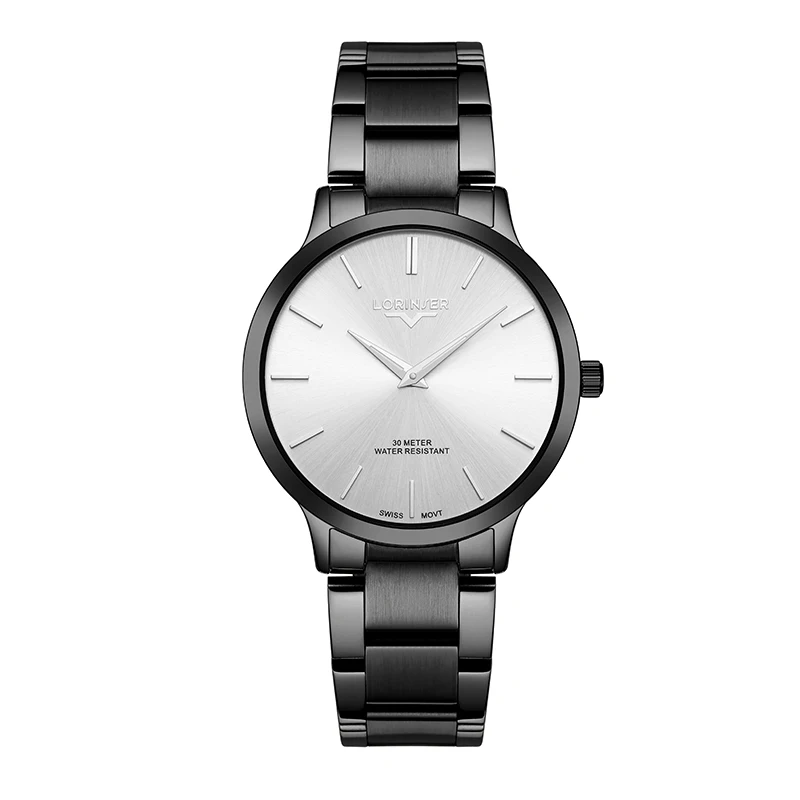 Женские часы черные швейцарские кварцевые женские Montre Femm полностью из