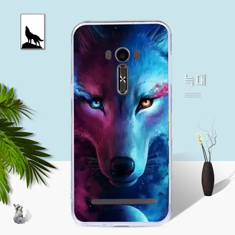 Для ASUS ZE550KL корпус окрашен Мягкие TPU кремния Телефонные Чехлы для Asus Zenfone 2 Laser ze551kl