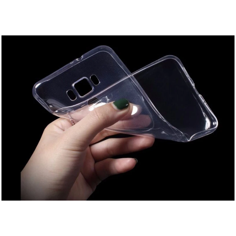 Мягкий прозрачный чехол из ТПУ для Asus Zenfone 3 ZE520KL ZE552KL Deluxe ZS570KL ZS550KL Laser ZC551KL Max ZC520TL