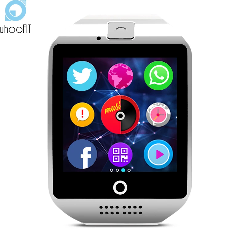 Дети Bluetooth Smart Watch Sport Шагомер сна Фитнес трекер Smartwatch Сенсорный экран Whatsapp часы
